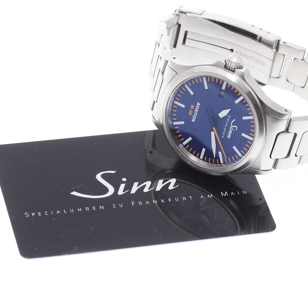 Sinn Aviation 556.IM-30 MONO Date purple Dial Automatic Men's Watch_942135
