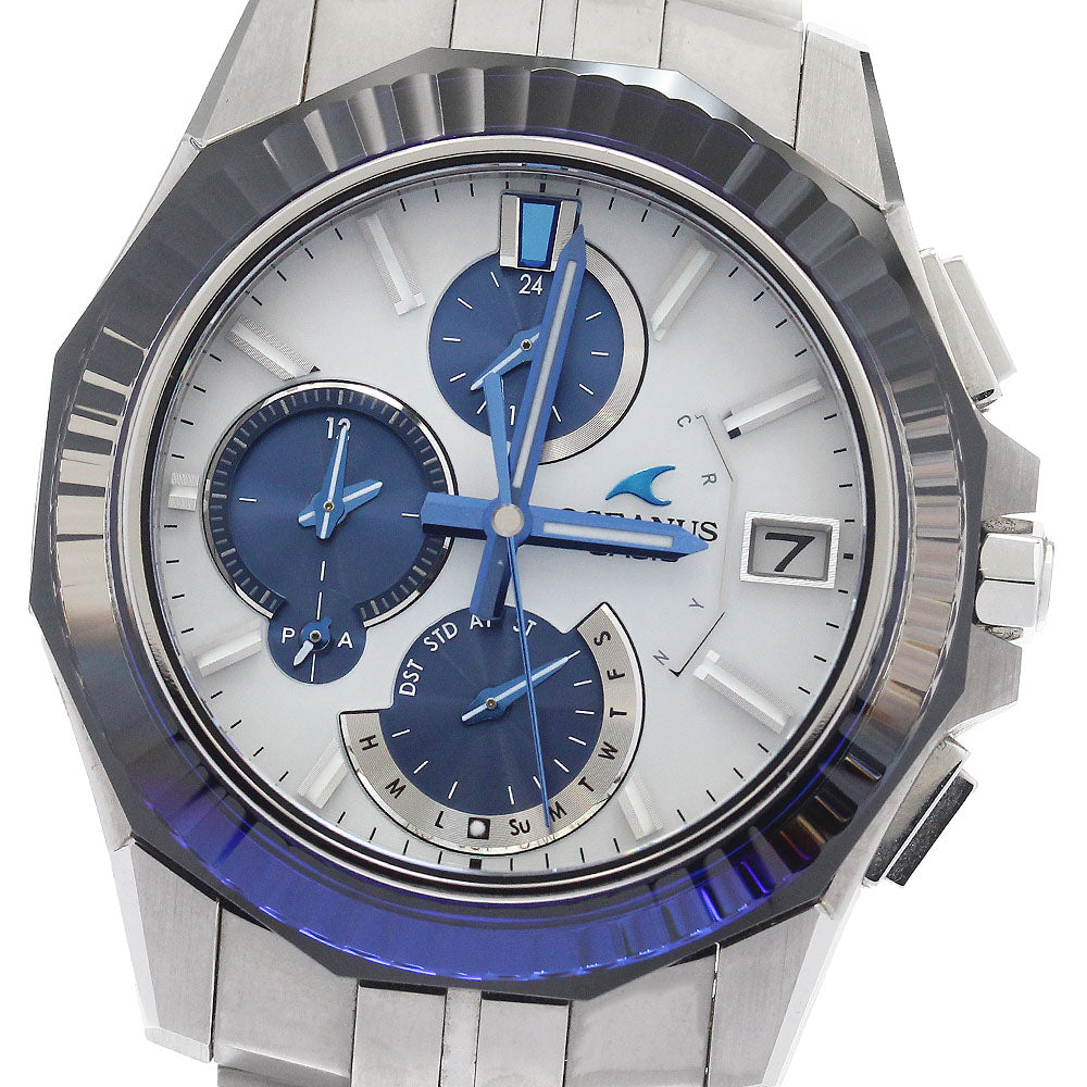 CASIO Oceanus Manta 0CW-S6000PB-7AJR Solar Powered Radio Men's Watch_942136