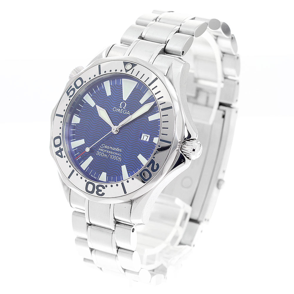 OMEGA Seamaster 300 2265.80 Date blue Dial Quartz Men's Watch_942138