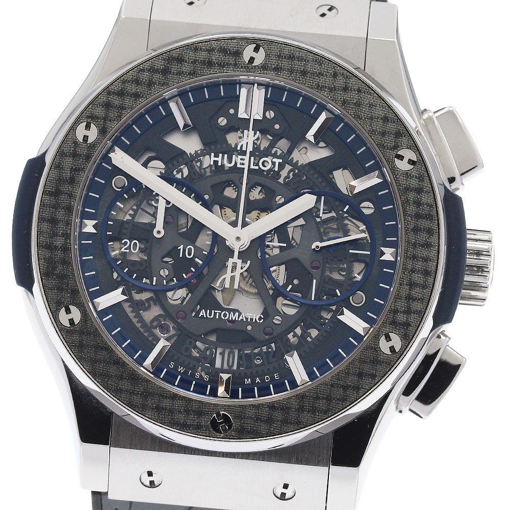 HUBLOT Classic Fusion Aero Fusion 525.NQ.0120.QR.MTK17 Masahiro Tanaka model Japan limited 88 pieces skeleton Dial Automatic Men's Watch_942173