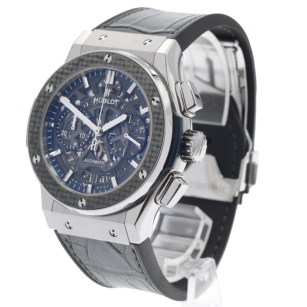 HUBLOT Classic Fusion Aero Fusion 525.NQ.0120.QR.MTK17 Masahiro Tanaka model Japan limited 88 pieces skeleton Dial Automatic Men's Watch_942173