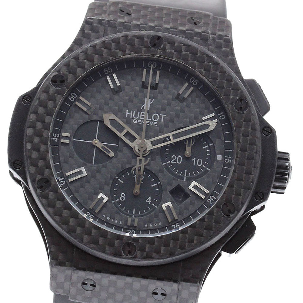 HUBLOT big bang all black carbon 301.QX.1740.GR Automatic Men's Watch_942212