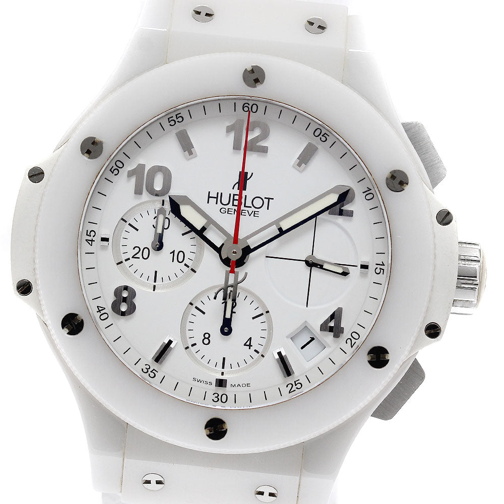 HUBLOT Big bang aspen 341.CH.230.RW Chronograph white Dial Automatic Men's Watch_942218