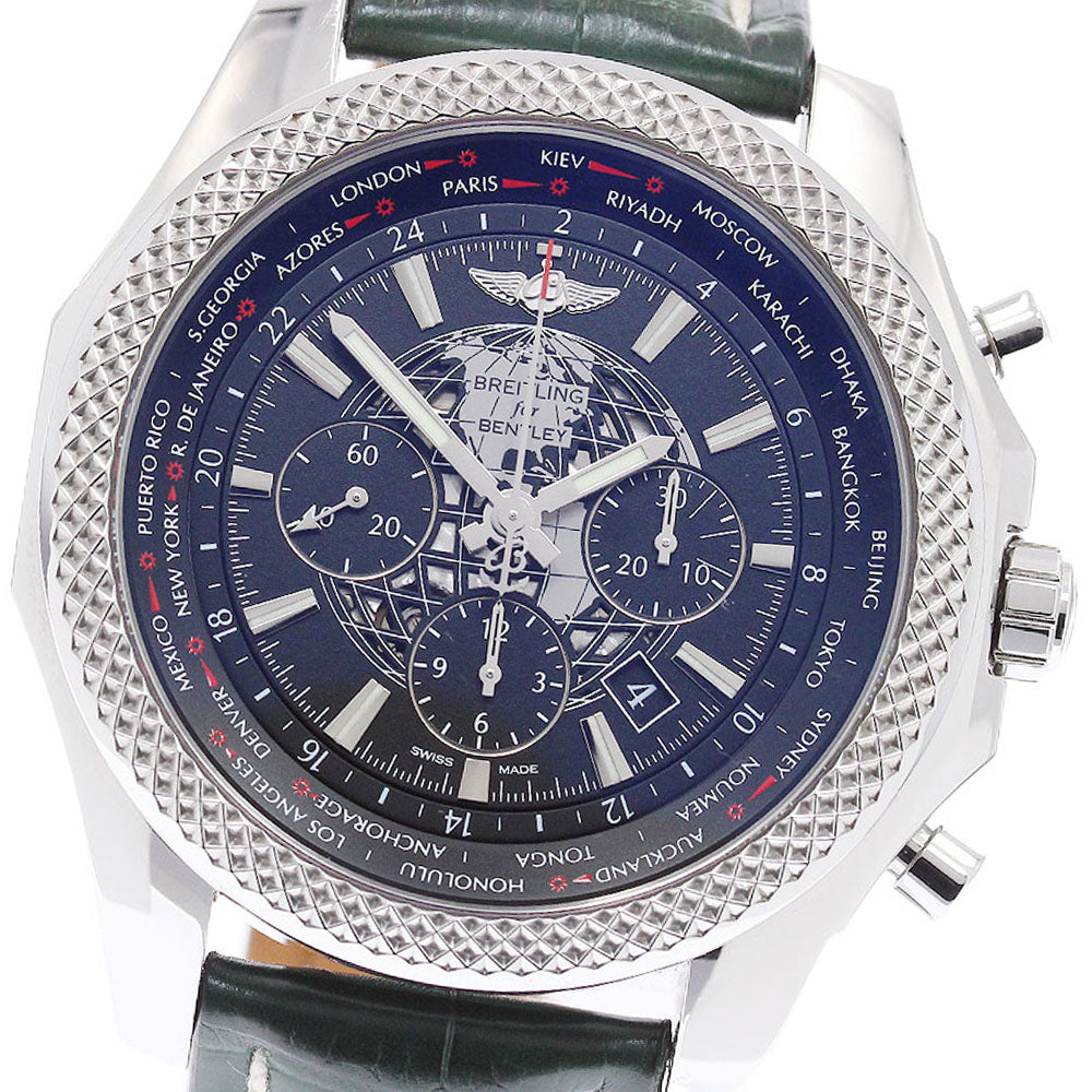 BREITLING Bentley B05 Unitime AB0521 Chronograph black Dial Automatic Men's Watch_942224