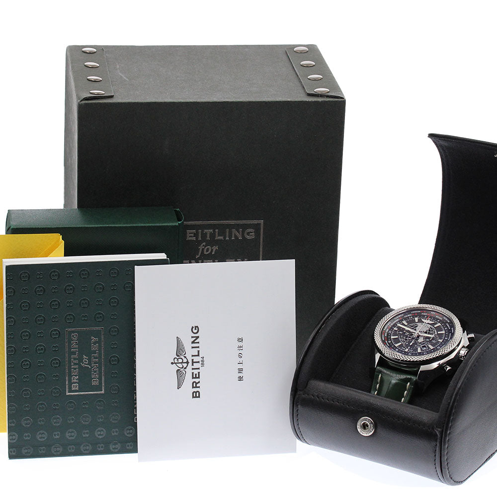 BREITLING Bentley B05 Unitime AB0521 Chronograph black Dial Automatic Men's Watch_942224