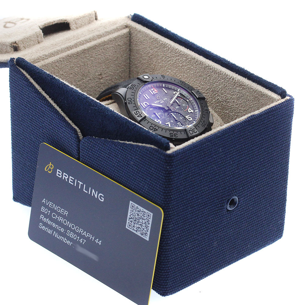 BREITLING Avenger B01 Chronograph 44 Night Mission SB0147 Automatic Men's_942226