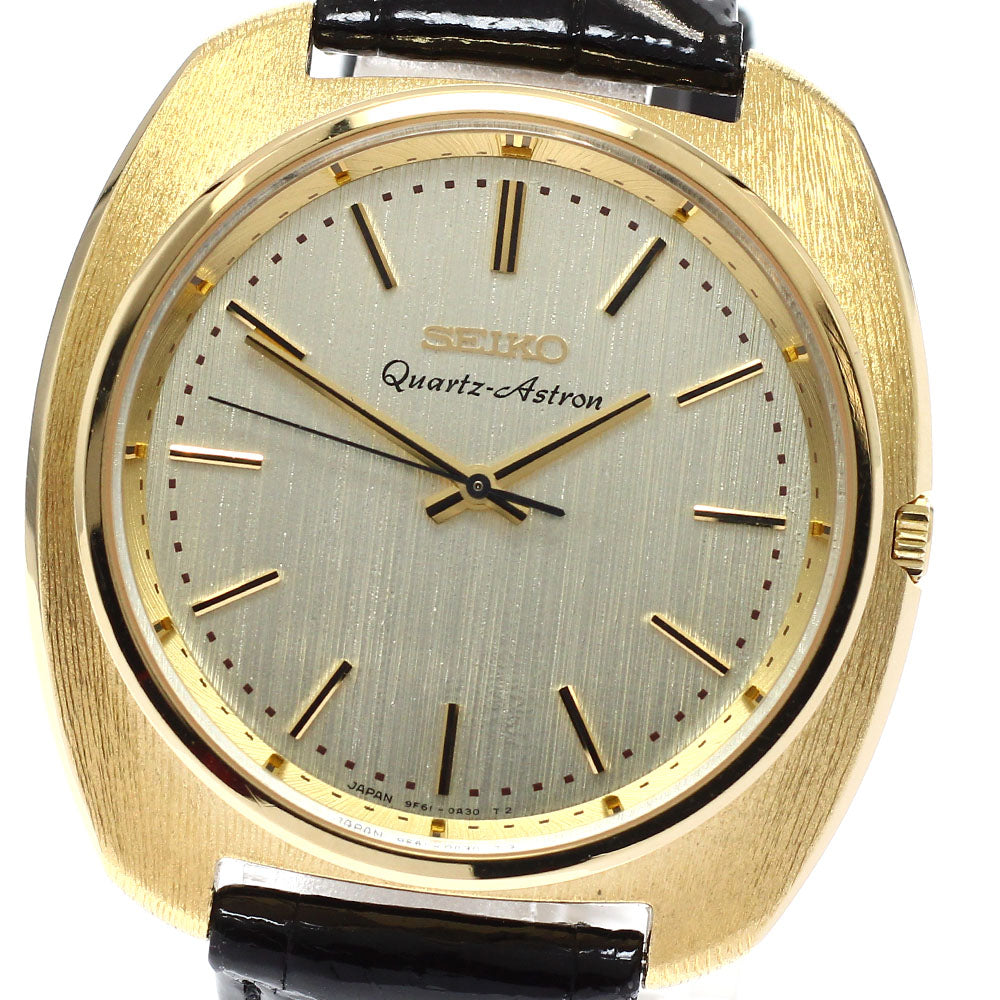 SEIKO Astron Historical Collection SCQZ002/9F61-0A50 Limited to 500 K18YG Champagne Gold Dial Quartz Men's Watch_942250