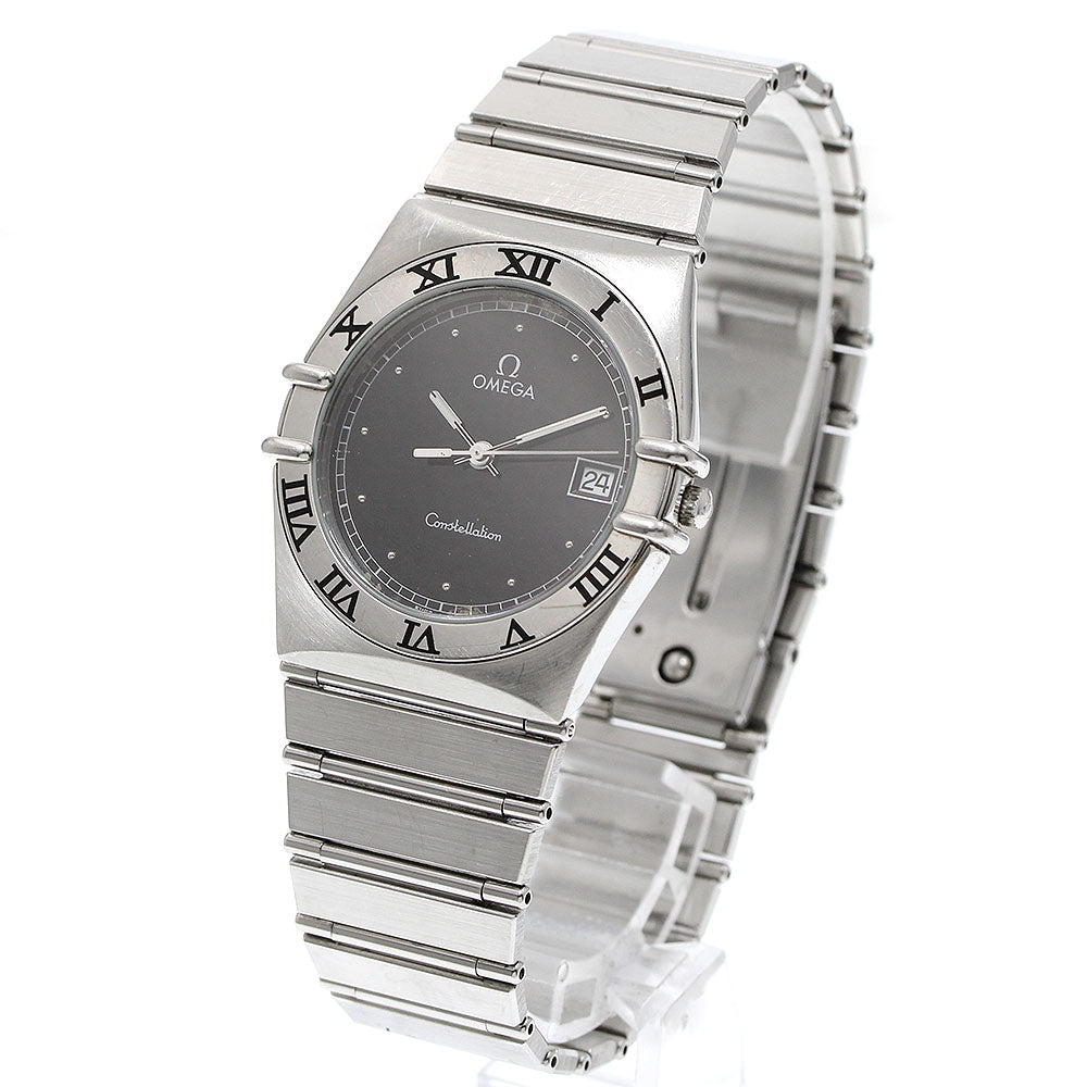 OMEGA Constellation Date Black Dial Quartz Men's Watch_942253