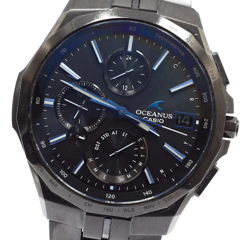 CASIO Oceanus Manta OCW-S5000B-1AJF Solar Powered Radio Men's Watch_942305