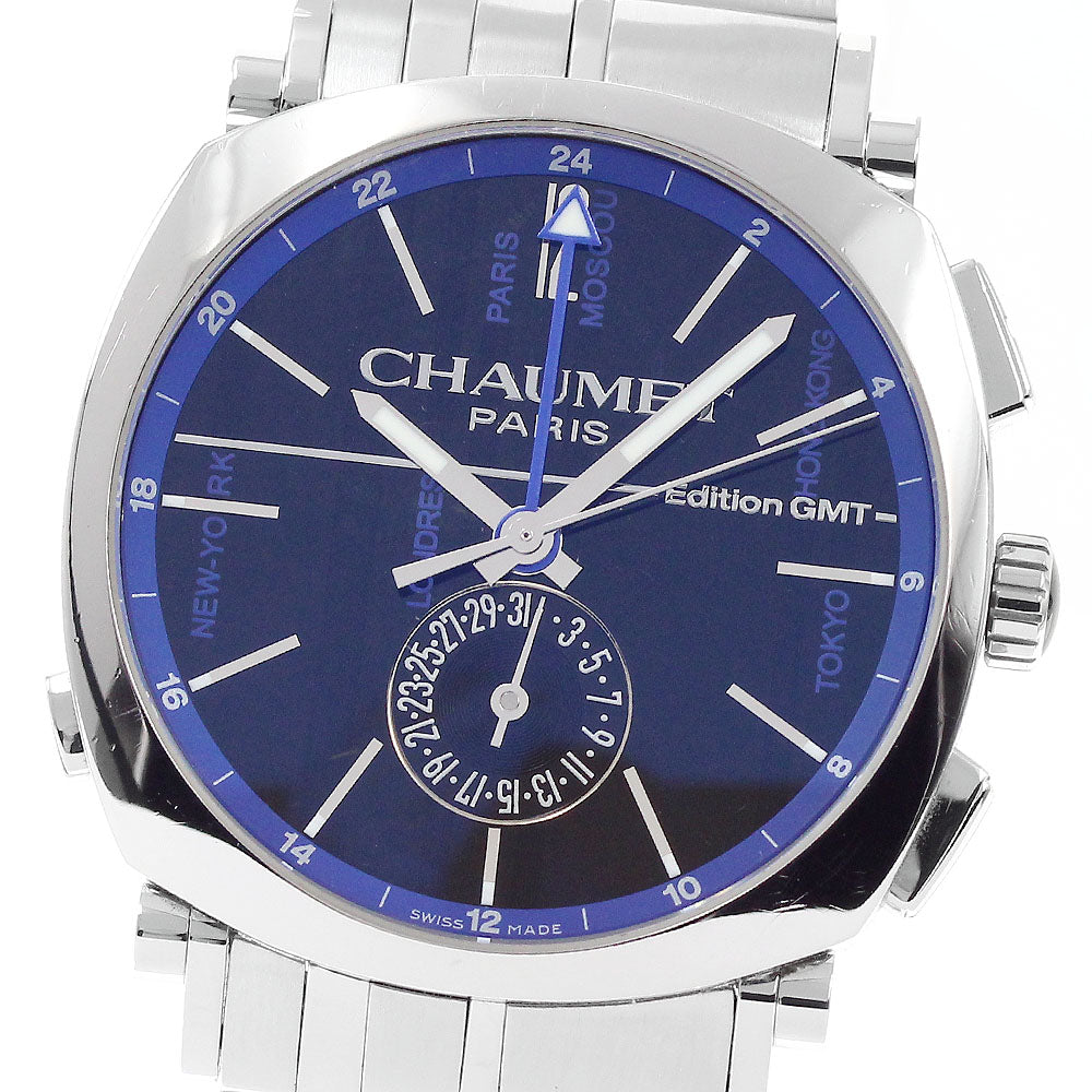 Chaumet Dandy W11692-32A GMT black Dial Automatic Men's Watch_942332