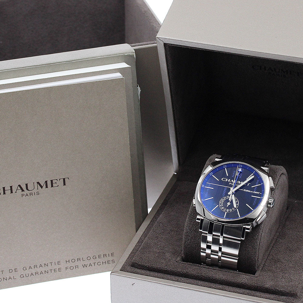 Chaumet Dandy W11692-32A GMT black Dial Automatic Men's Watch_942332