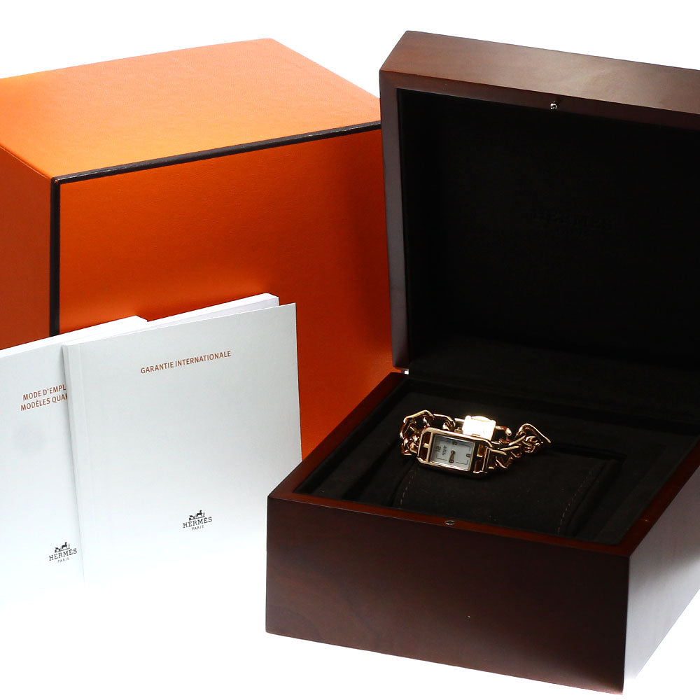 HERMES Nantucket NA2.170 K18PG shell dial White shell Dial Quartz Ladies Watch_942362