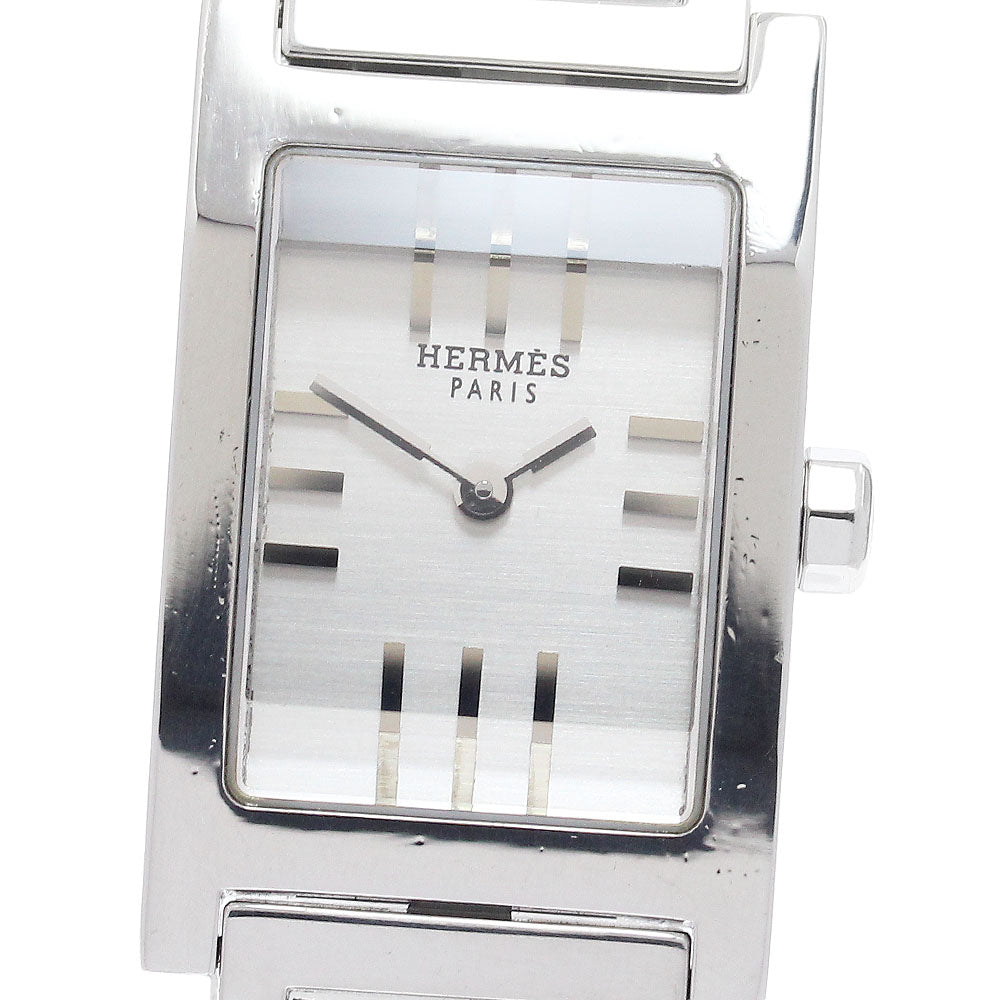 HERMES Tandem TA1.210 Silver Dial Quartz Ladies Watch_942381