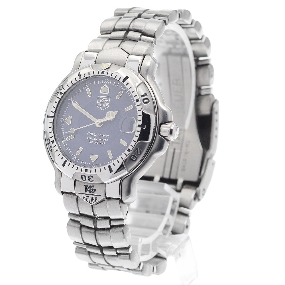 TAG HEUER 6000 series WH5213 Date chronometer Navy Dial Automatic Boy's _942434