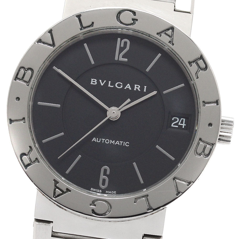BVLGARI BVLGARIBVLGARI BB33SS Date Black Dial Automatic Men's Watch_942437