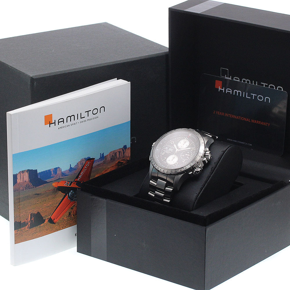 HAMILTON Khaki X Wind H776160 Day-Date Chronograph Automatic Men's Watch_942447