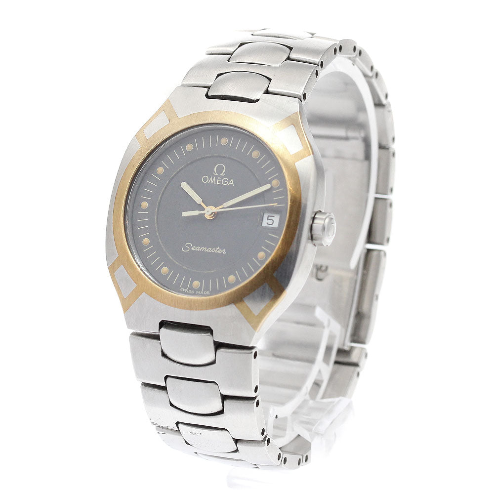 OMEGA Seamaster Polaris Date gray Dial Quartz Men's Watch_942451