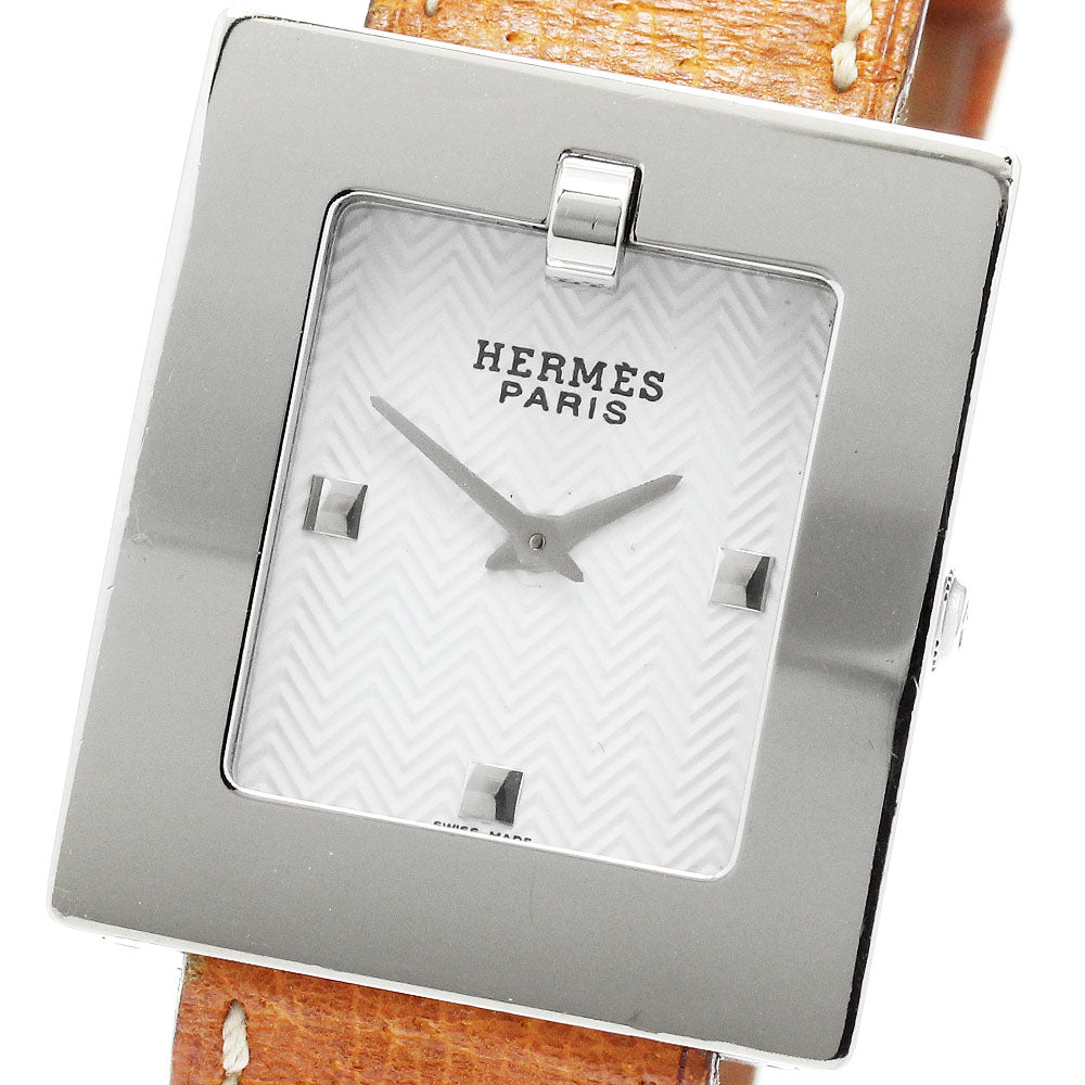 HERMES Belt watch BE1.210 white Dial Quartz Ladies Watch_942469