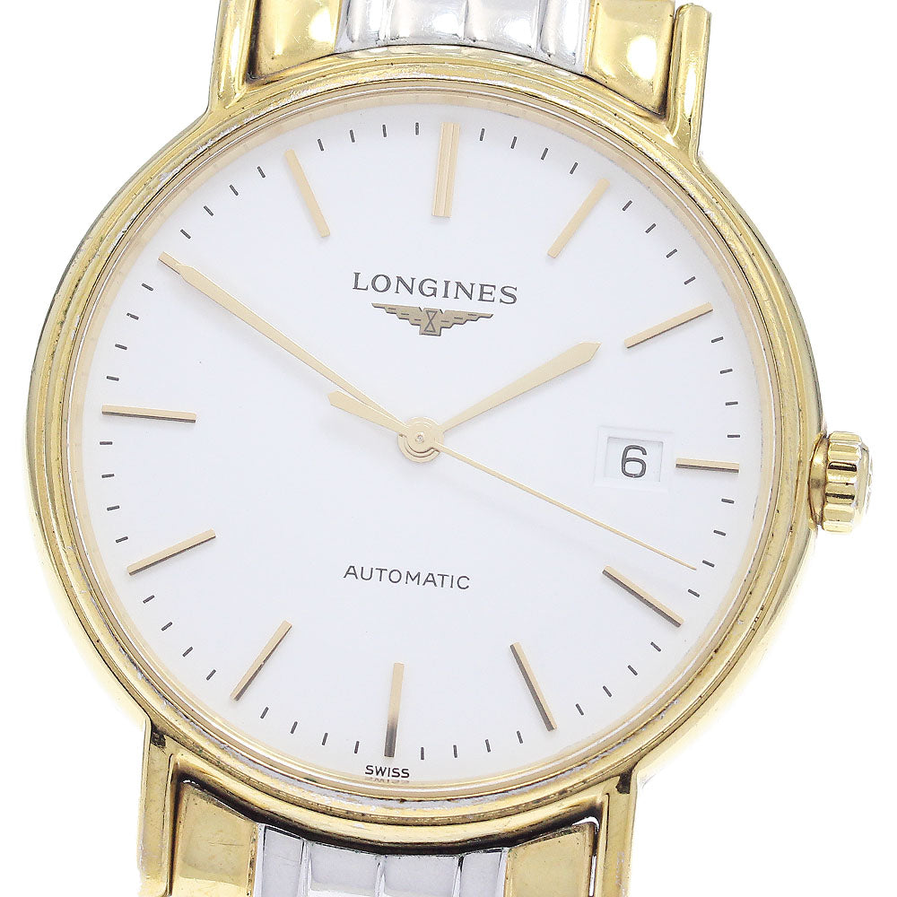 LONGINES Plaisance L4.921.2 Date white Dial Automatic Men's Watch_942506