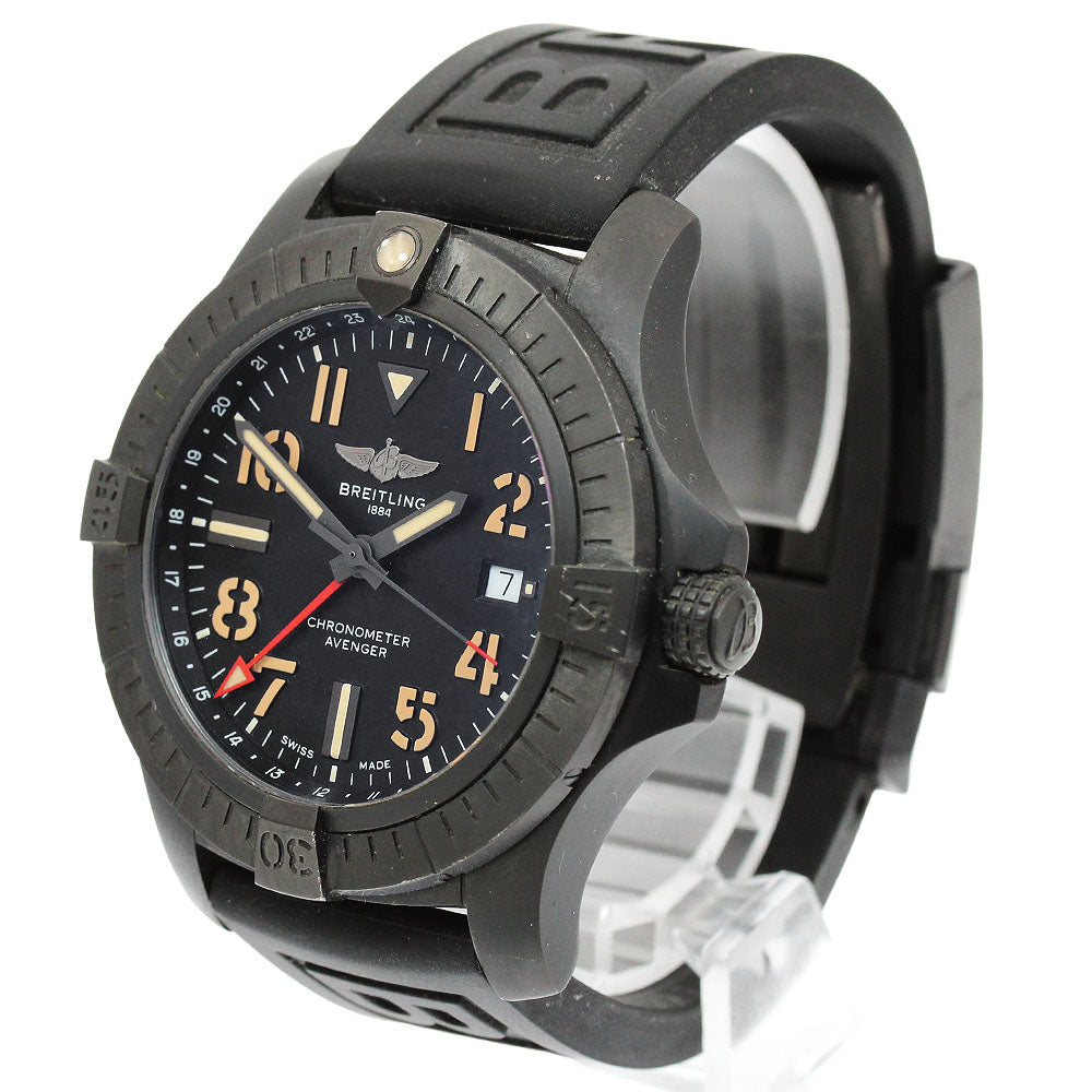 BREITLING Avenger GMT 45 Night Mission V32395 Automatic Men's Watch_942507
