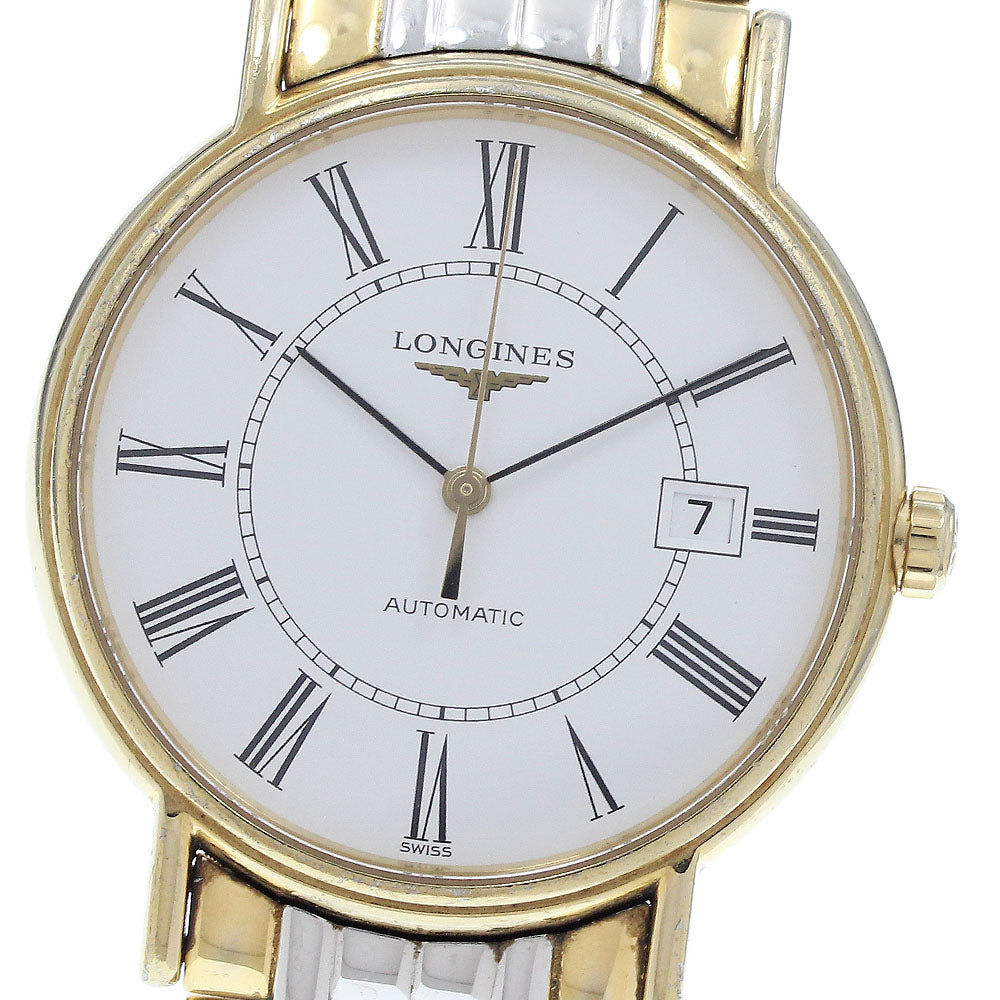 LONGINES Plaisance L4.921.2 Date white Dial Automatic Men's Watch_942508