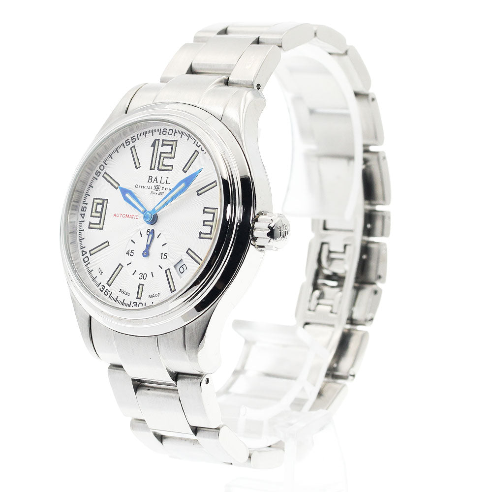 BALLWATCH Train master NM1050D Date Silver Dial Automatic Men's Watch_942512
