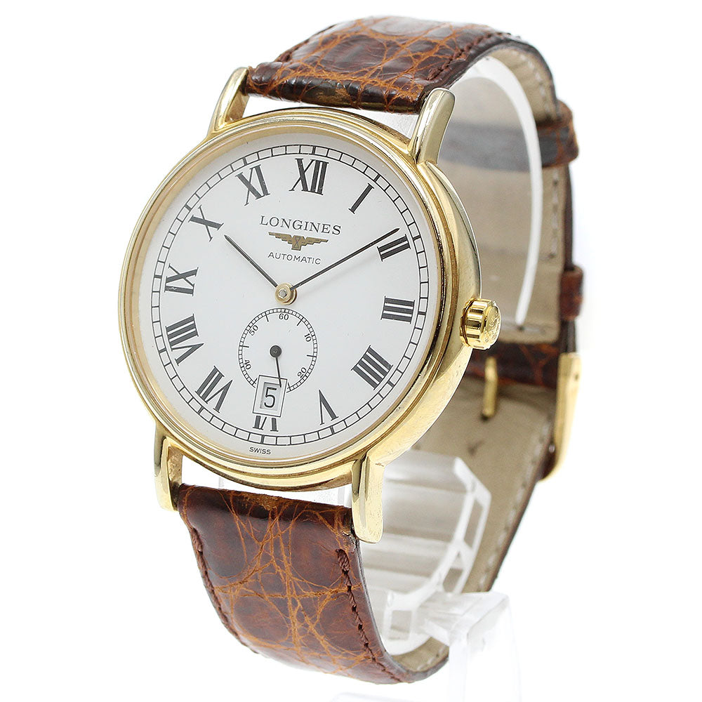 LONGINES Plaisance L4.805.2 Date Small Second white Dial Automatic Men's Watch_942537