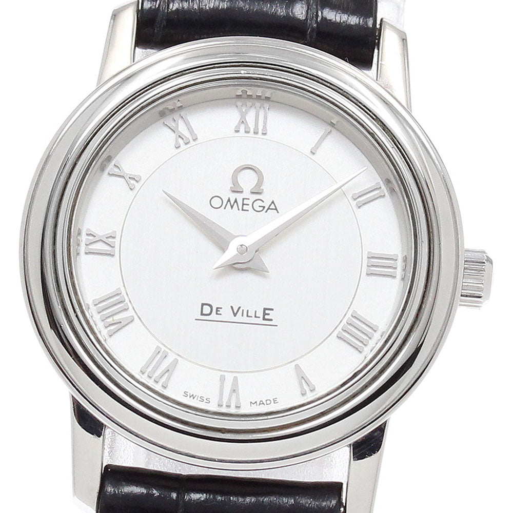 OMEGA De Ville 4870.33.01 Silver Dial Quartz Ladies Watch_942543