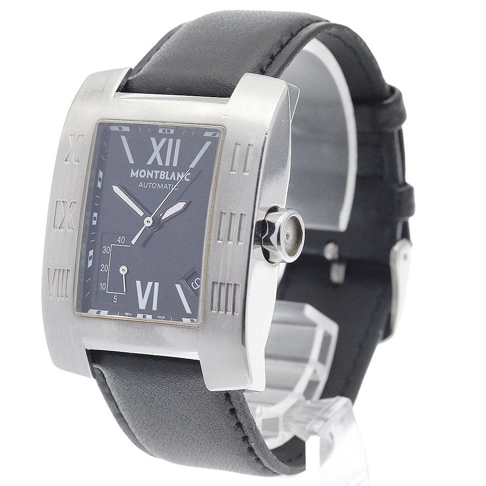 MONTBLANC Profile 7092 Power reserve date black Dial Automatic Men's Watch_942557