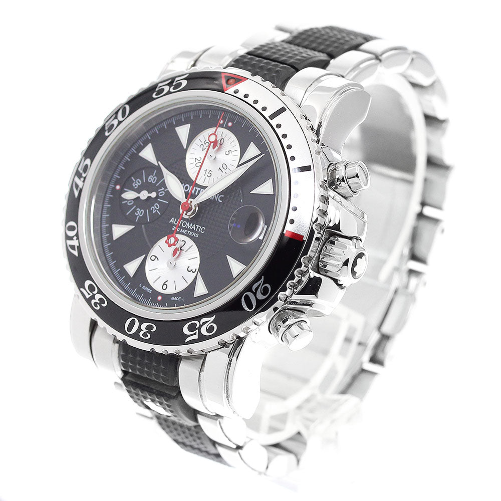 MONTBLANC Meisterstic 7034 Chronograph black Dial Automatic Men's Watch_942560