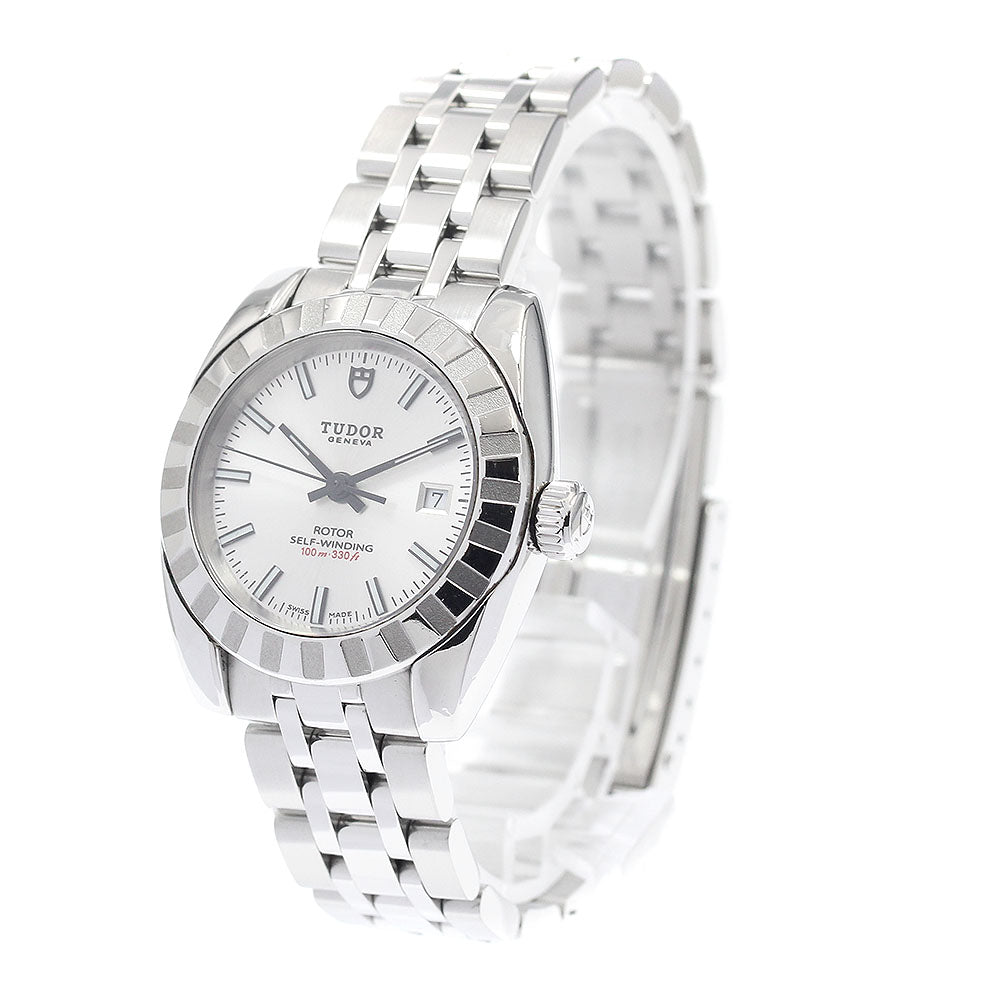 TUDOR Classic Date 22010 Silver Dial Automatic Ladies Watch_942569