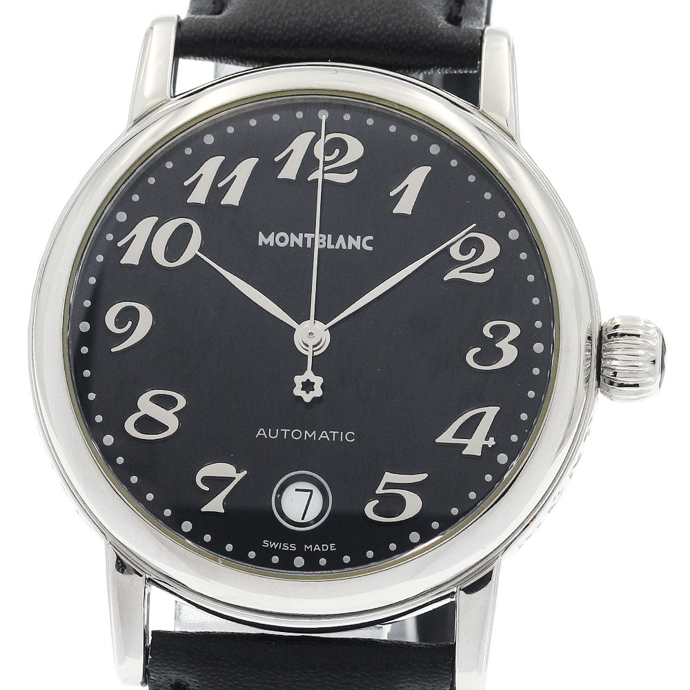 MONTBLANC Meisterstic 7042 Date black Dial Automatic Men's Watch_942570