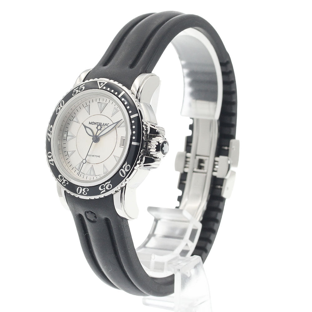 MONTBLANC Meisterstic 7036 Date Silver Dial Quartz Boy's Watch_942571