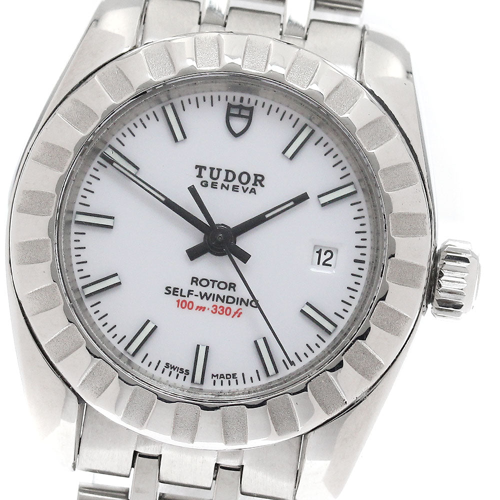 TUDOR Classic Date 22010 Date white Dial Automatic Ladies Watch_942576