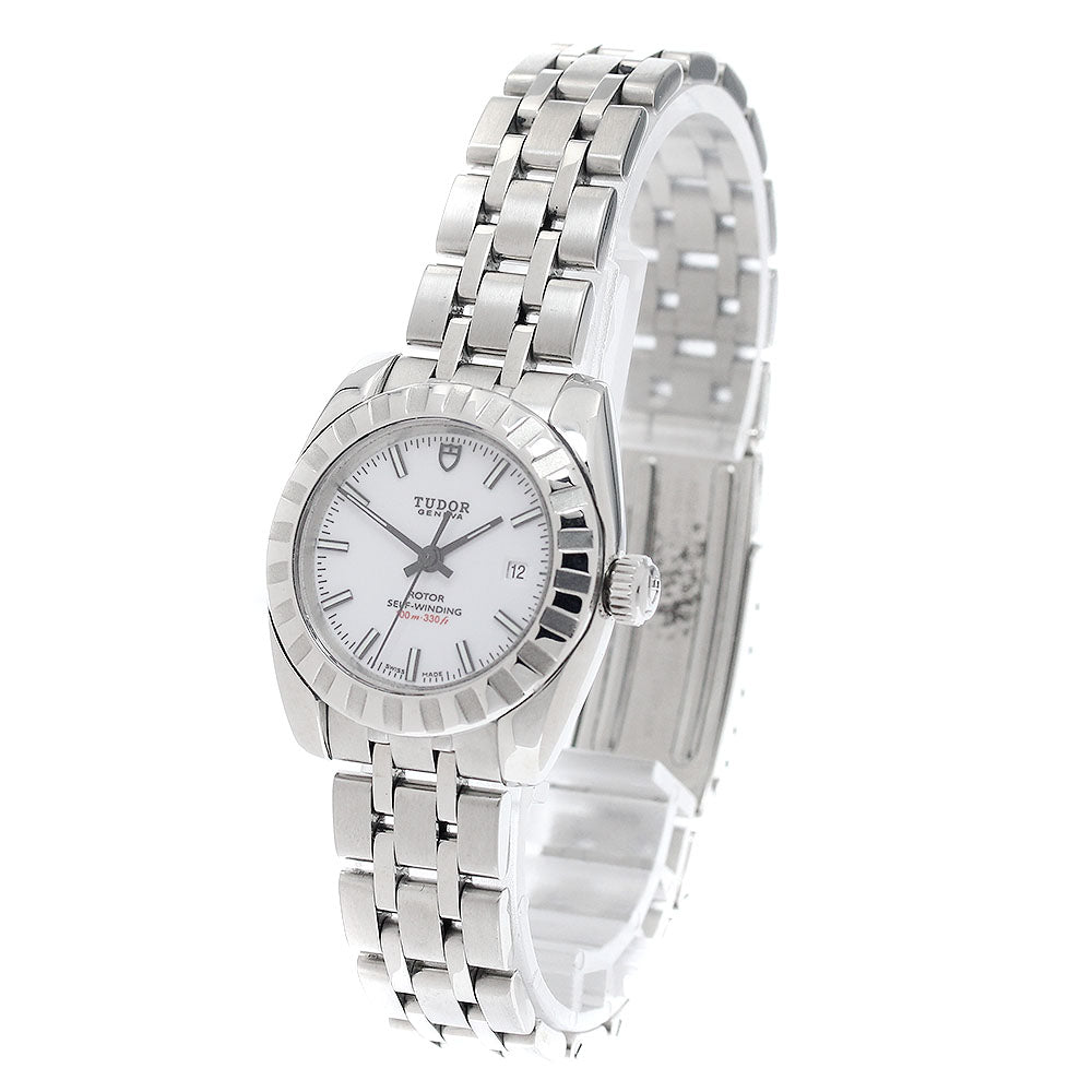 TUDOR Classic Date 22010 Date white Dial Automatic Ladies Watch_942576