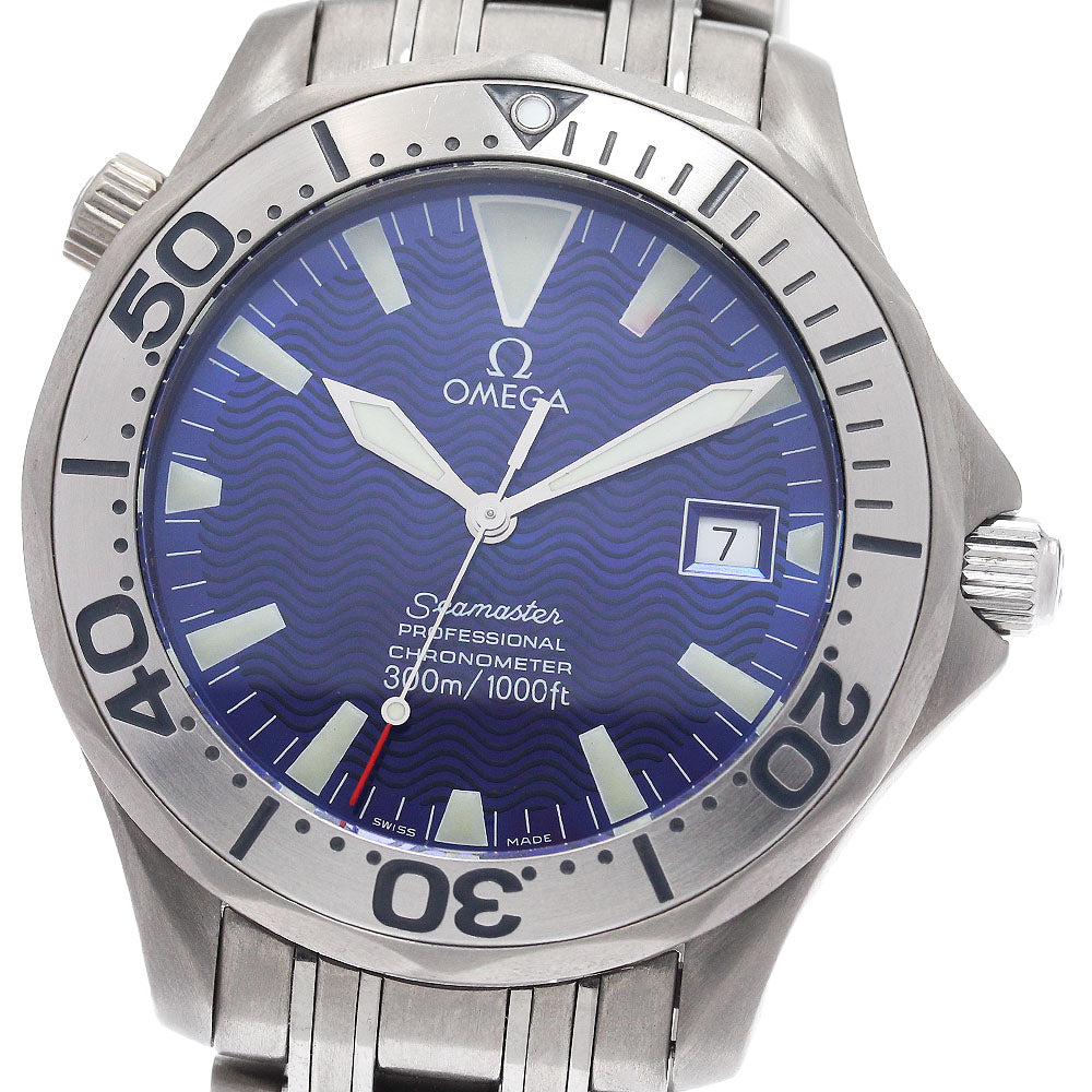OMEGA Seamaster300 2231.80 Date blue Dial Automatic Men's Watch_942586