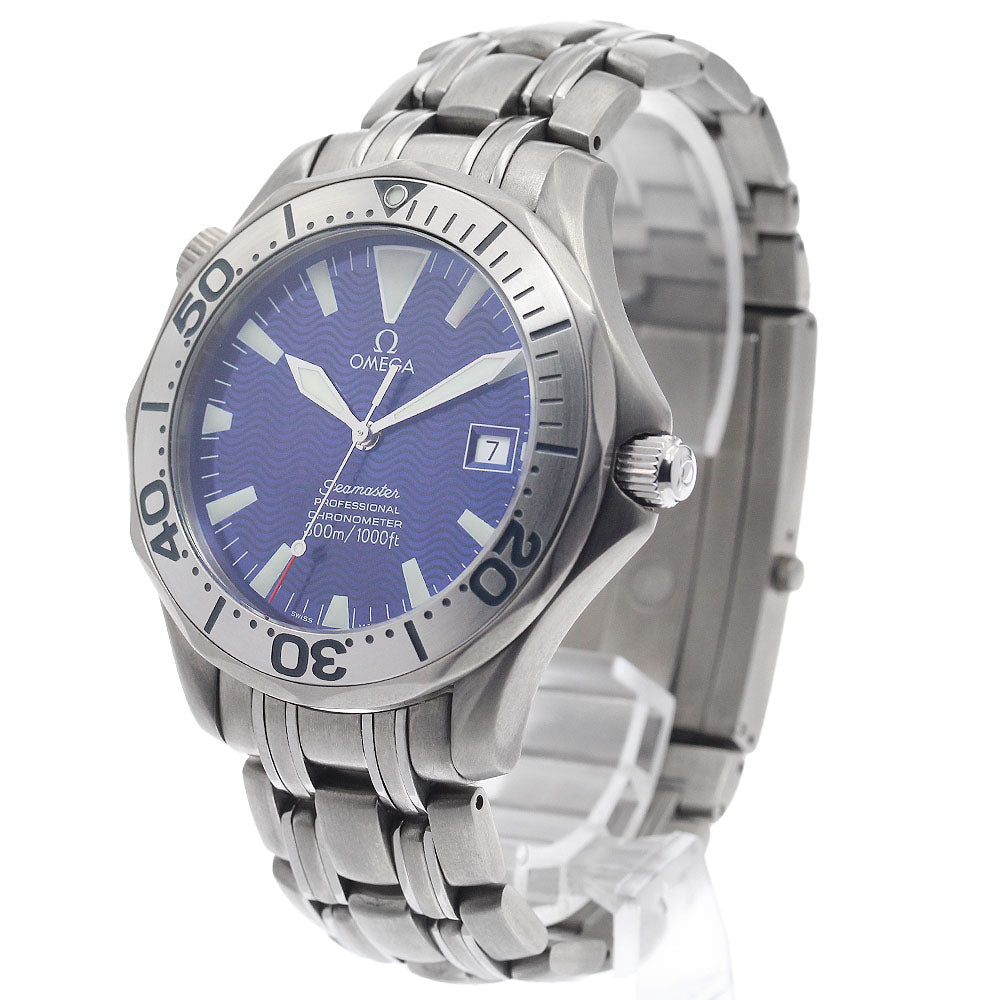 OMEGA Seamaster300 2231.80 Date blue Dial Automatic Men's Watch_942586