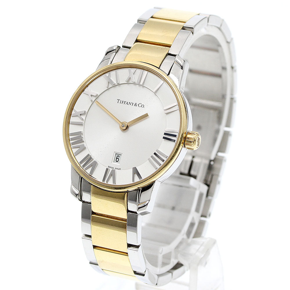 TIFFANY&Co. Atlas Dome Z1830.11.15A21A00A Date Silver Dial Quartz Ladies_942597