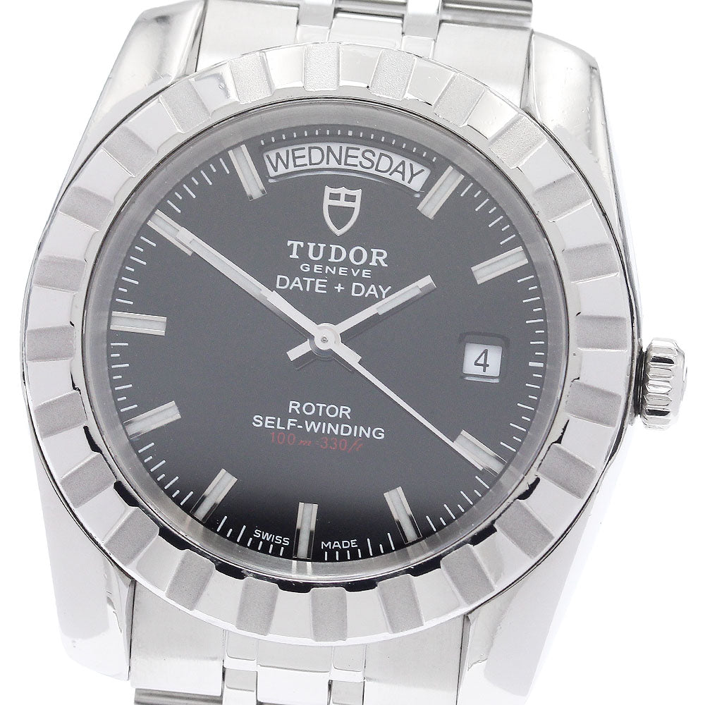 TUDOR Classic Date Day 23010 black Dial Automatic Men's Watch_942605