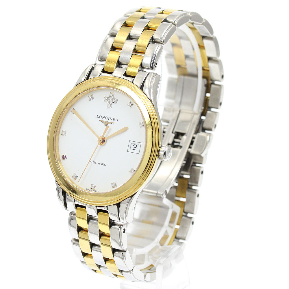 LONGINES Flagship L4.774.3 Date white Dial Automatic Men's Watch_942621