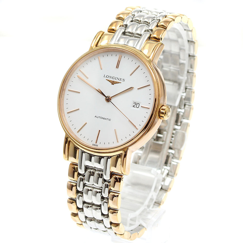 LONGINES Plaisance L4.921.1 Date White Dial Automatic Men's Watch_942622