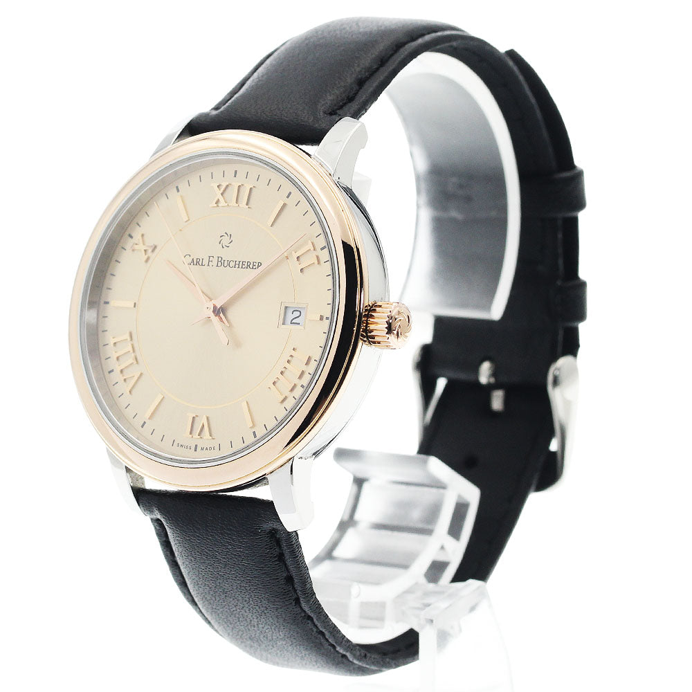 CARL F.BUCHERER Adamavi 10314.08 Date PG bezel Automatic Men's Watch_942631
