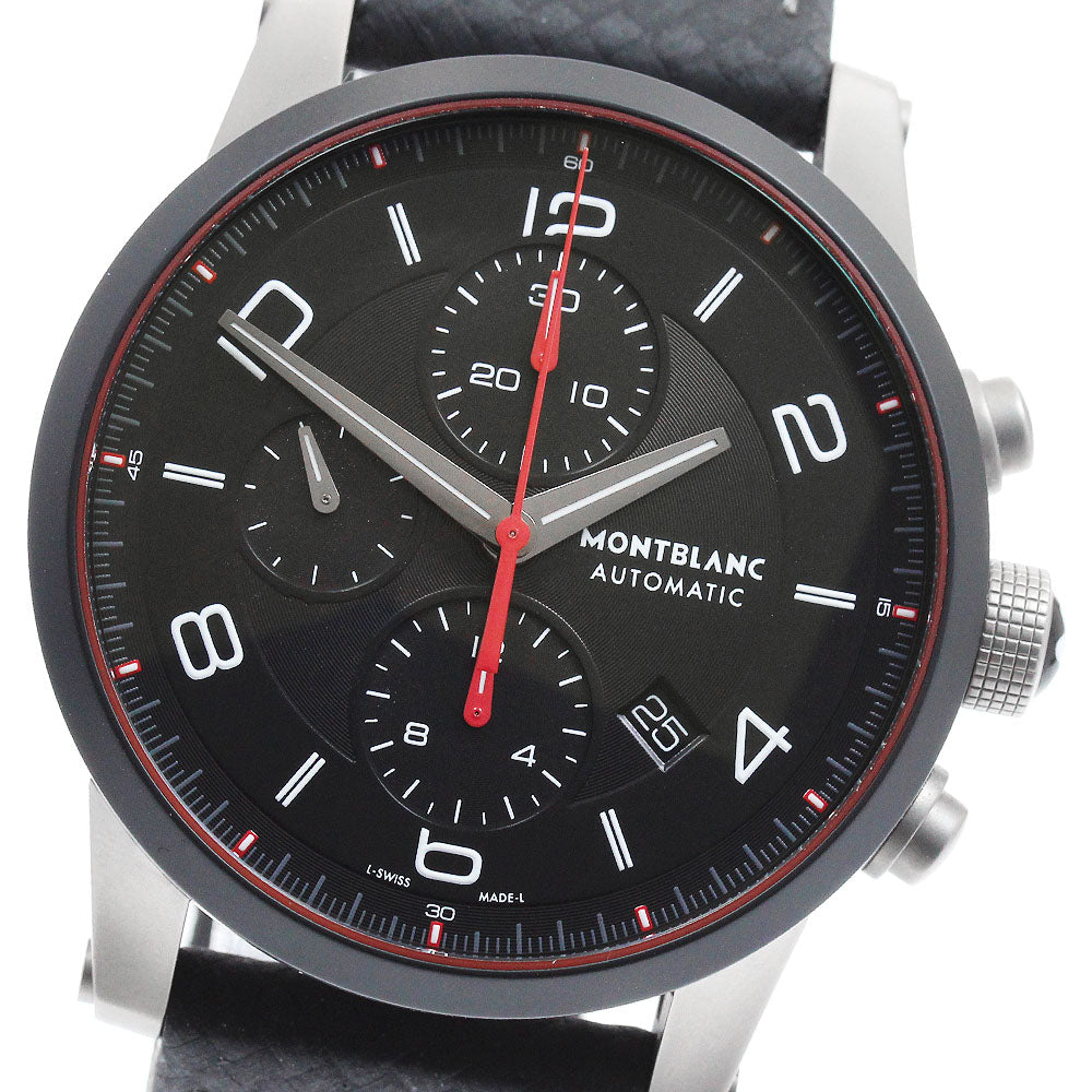 MONTBLANC time walker urban speed 112604 Date black Dial Automatic Men's_942643