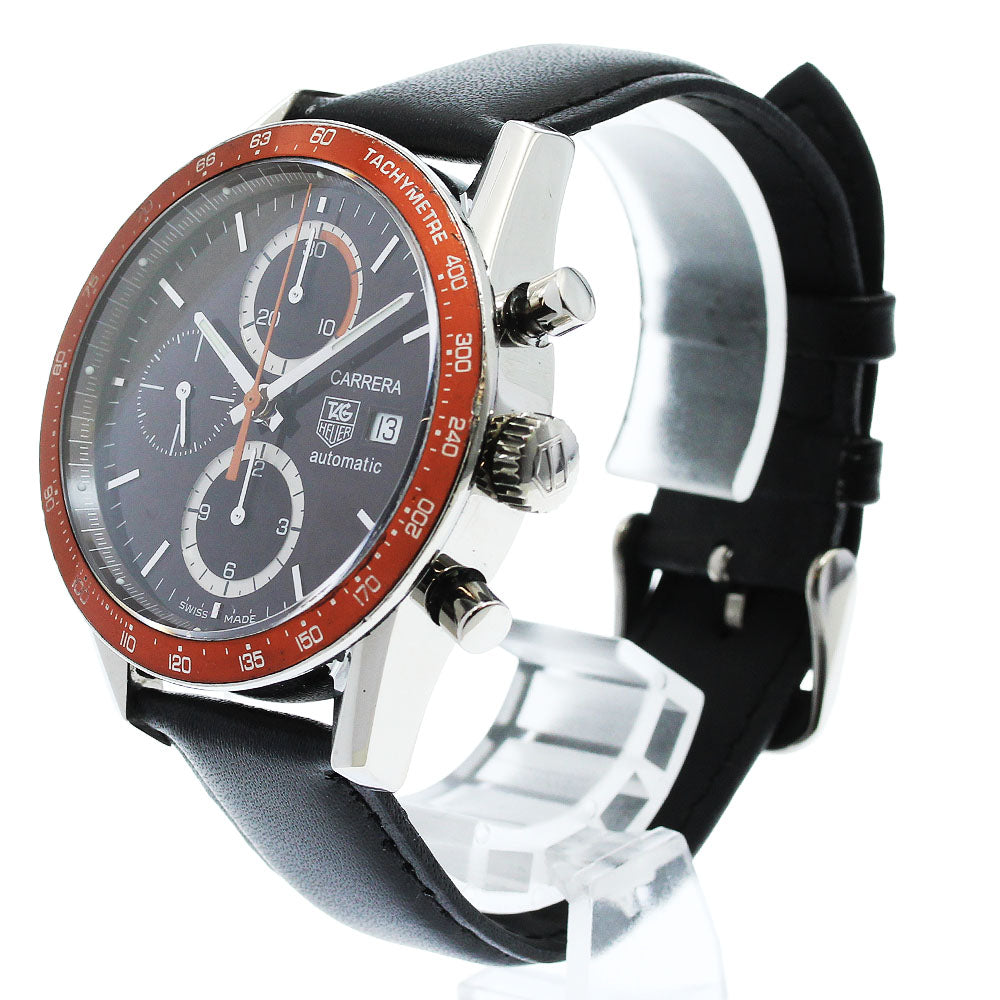 TAG HEUER New Carrera CV2013 Date Chronograph Brown Dial Automatic Men's_942649