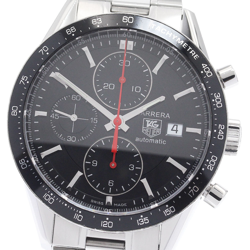 TAG HEUER Carrera CV2014-2 Chronograph Date black Dial Automatic Men's_942652