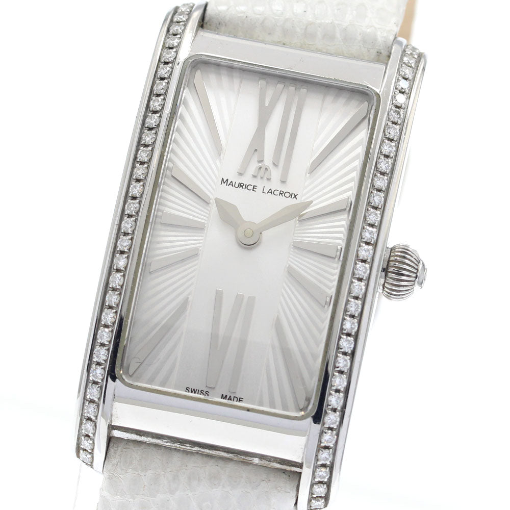 MAURICE LACROIX Fiaba FA2064 Side diamond Silver Dial Quartz Ladies Watch_942658