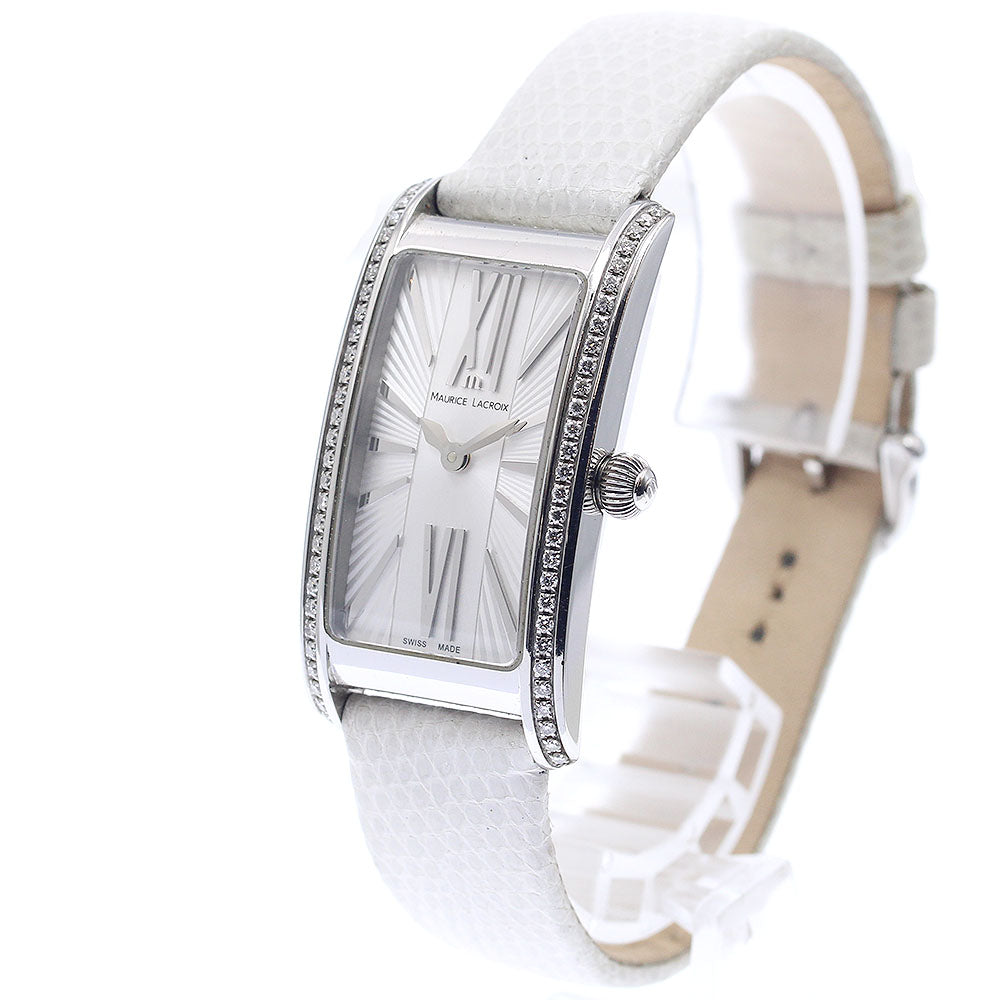 MAURICE LACROIX Fiaba FA2064 Side diamond Silver Dial Quartz Ladies Watch_942658