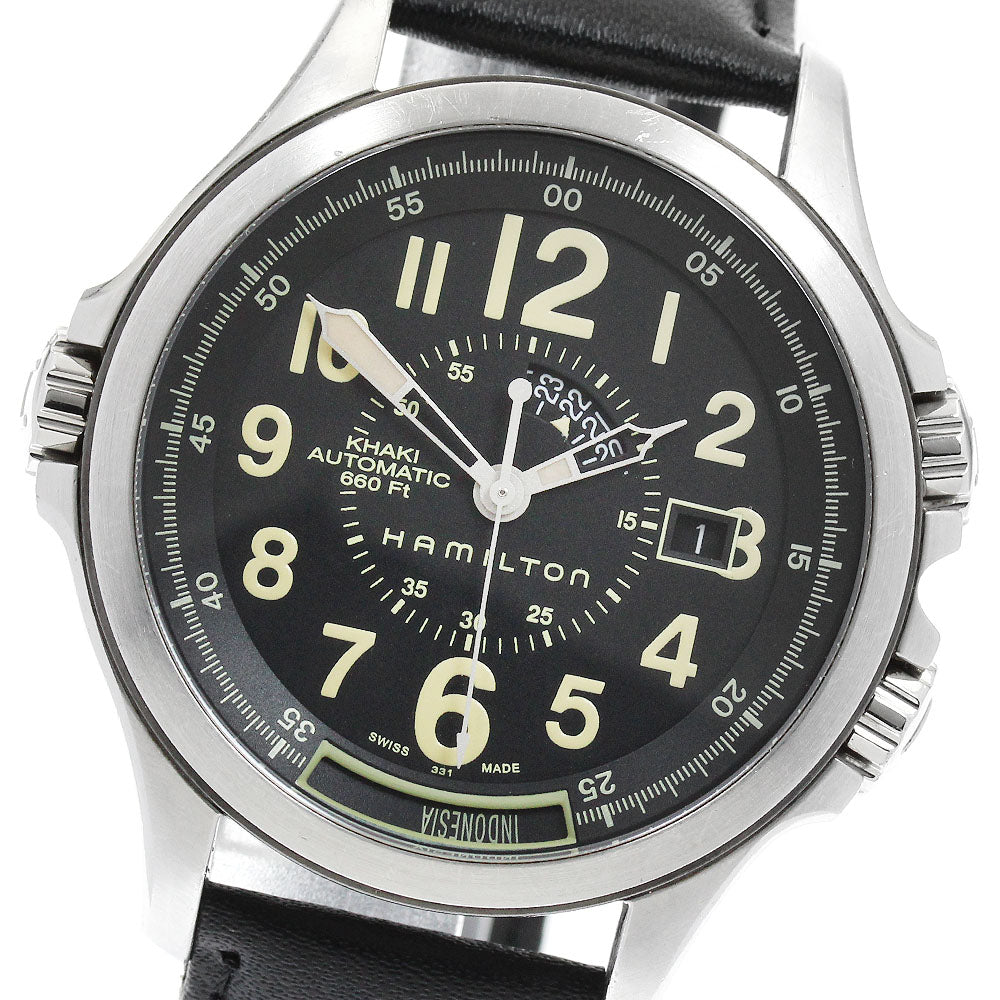 HAMILTON Khaki Conservation H775650 black Dial Automatic Men's Watch_942663