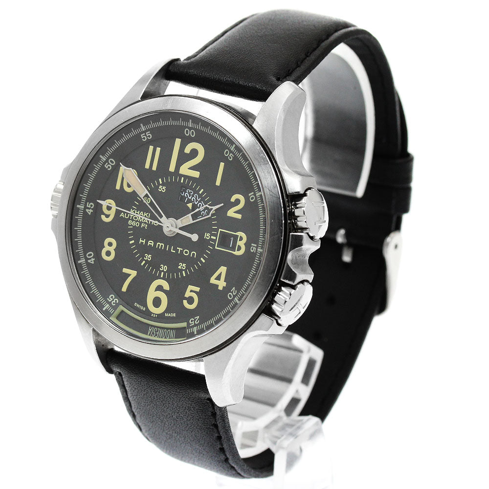 HAMILTON Khaki Conservation H775650 black Dial Automatic Men's Watch_942663
