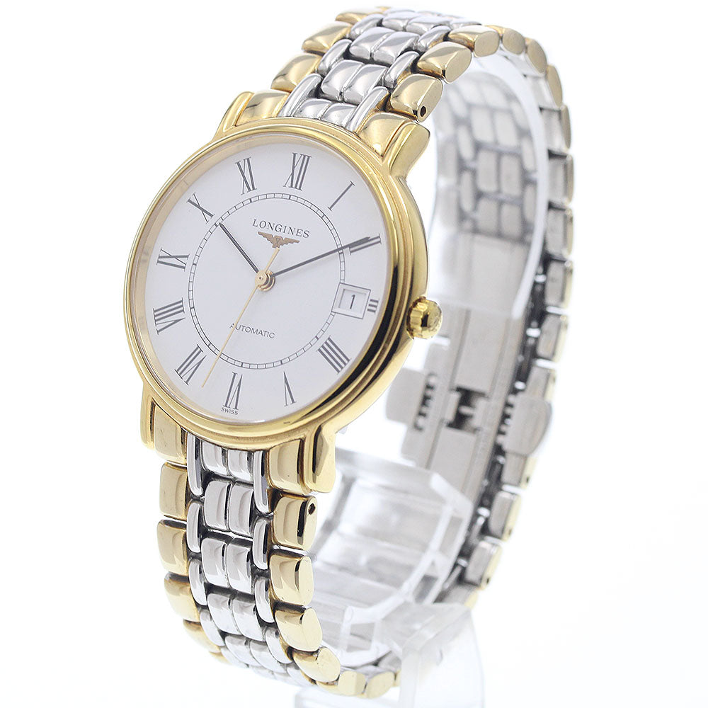 LONGINES Plaisance L4.821.2 Date White Dial Automatic Men's Watch_942665